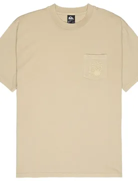 Maglietta A Maniche Corte Oxni Washed Seneca Rock L - Quiksilver - FashionsVida
