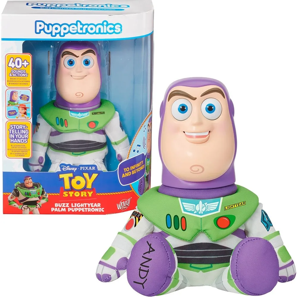 Puppetronic Buzz Lighyear Plam Toy Story 5 - Famosa - FashionsVida