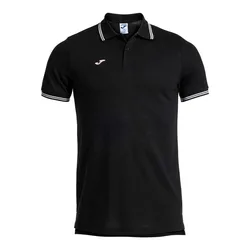 Polo à Manches Courtes Confort Classic Black / Pink S
