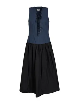 Midi-Kleid Damen Marineblau 34 Damen - Ulla Johnson - FashionsVida