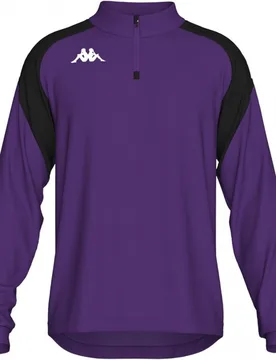 Lovato sudadera entrenamiento fútbol Lila (M) - Kappa - FashionsVida