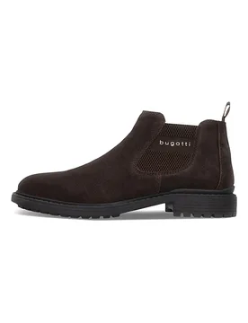 Stivaletti Chelsea Marroni in Pelle 311ayk3114006100 46 - Bugatti - FashionsVida