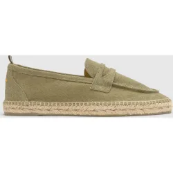 Alpargatas de hombre Nacho estilo mocasín con suela de yute cosida