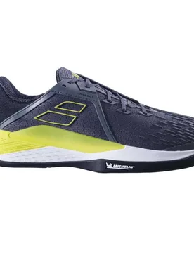 Propulse Fury 3 Clay Shoes Grey / Aero UK 11.5 - Babolat - FashionsVida