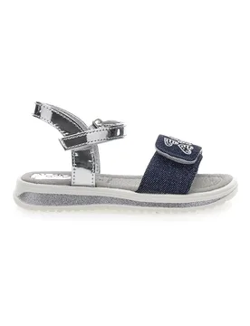 Sandali Denim e Argento Con Chiusura Strappo Girl 218734 29 - GRAZIE - FashionsVida