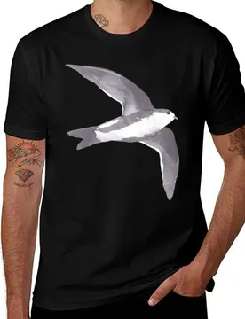 White-throated Swift wild bird species watercolor art T-Shirt Creative Graphic Tee Shirt T-Shirt - Aliexpress - FashionsVida
