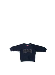 Felpa garzata BABY BOY BLU NOTTE 9/12