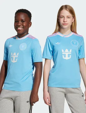 Inter Miami CF 25/26 Maglia Terzo Messi Bambino 13-14A Semi Blue Burst - Adidas - FashionsVida