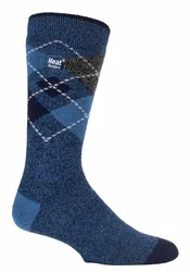 Lite - Mens 1.6 Tog Thermal Casual Socks 6-11 Uk - Multicolour Nylon - Size Uk 6-11