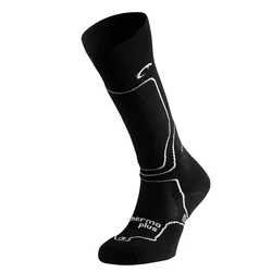 Chaussettes Longues Altitud Six Black / Ice Gray EU 42-44 Homme