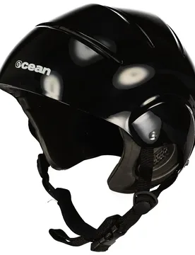Casque Bull Shiny Black L-XL 580-620 mm - Ocean Sunglasses - FashionsVida
