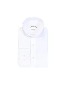 Chemise Japanese Knitted blanc 39 - Profuomo - FashionsVida