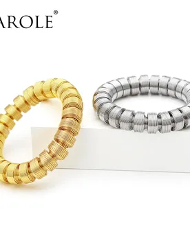 VAROLE Multi-layer Beaded Bracelet Anklet Men Women PVD Plated Stainless Steel Pulsera Bracciale Fashion Jewelry Gift Wholesale - Aliexpress - FashionsVida