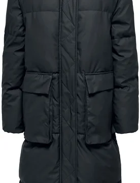 Mantel - ONLSally Rain X-Long 2-in 1 Puffer - XS - für Damen - Größe XS - schwarz - Frauen - female - Only - FashionsVida