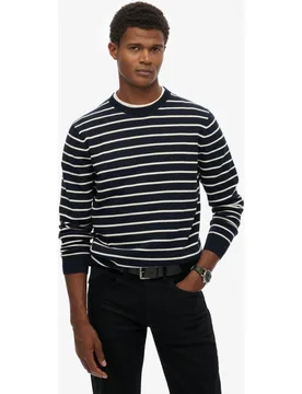 Jersey de hombre Merchant Breton - Superdry - FashionsVida