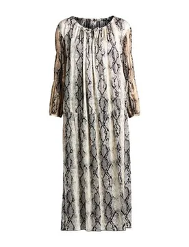 Midi-Kleid Damen Cremeweiß 36 Damen - Liviana Conti - FashionsVida