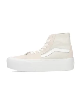 Scarpa Alta Donna Sk8-hi Tapered Stackform Gray - Vans - FashionsVida