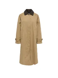 Cappotto di lana ONLORCHID marrone chiaro XS