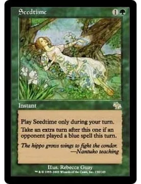 Seedtime (foil) Judgment - Magic: The Gathering - FashionsVida