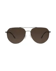 Sonnenbrille Herren Stahlgrau 61 Herren