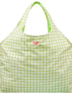 Sac En Toile Swell Cloud Dancer Swell Plaid One Size unisex - Roxy - FashionsVida