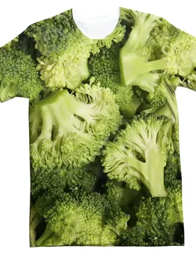 D fruit print T-shirt for men and women, vegetable graphic T-shirts, short-sleeve street T-shirts with a round neck for summer - Aliexpress - FashionsVida