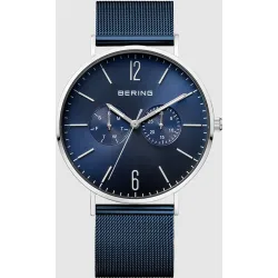Reloj de hombre 14240-303 de malla de acero azul