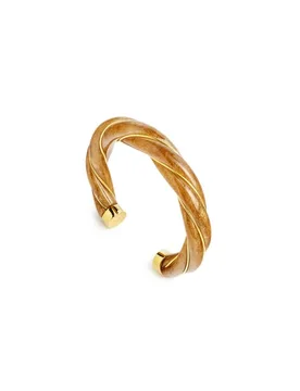 Bracelet Diane résine transparente - Aurelie Bidermann - FashionsVida