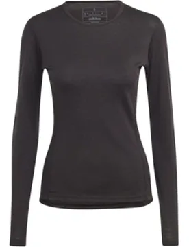 Terrex Xperior Merino 200 Laufshirt Damen Black Gr. L - Adidas - FashionsVida