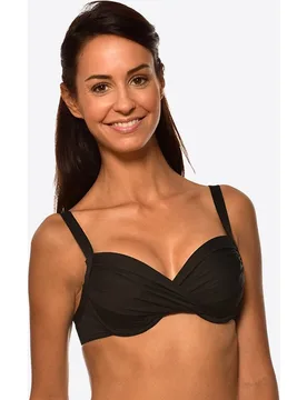 Top de bikini Lavandou con aro y escote drapeado - Livia - FashionsVida