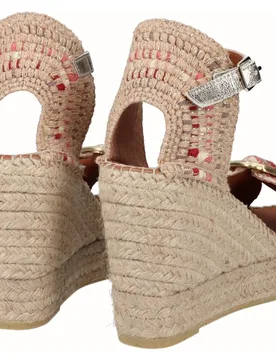 Sandalias de cuña alta Yuteflex de mujer de fantasía - Viguera - FashionsVida