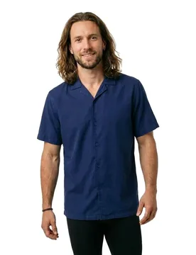 Chemise à Manches Courtes 21009489 Regular Fit Dark Blue V1 L - Salsa Jeans - FashionsVida