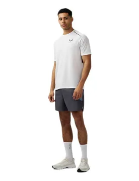 T-shirt à Manches Courtes Apex Aeromesh White / Blue XL - Castore - FashionsVida
