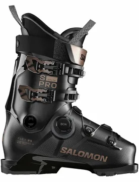 Chaussures de ski - S/Pro Delta Boa 95 W - Taille 39 2/3-40 1/3 - Noir - Salomon - FashionsVida