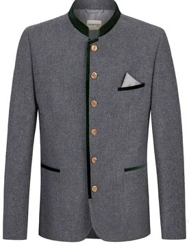 Trachtensakko Rupert (stein-tanne, Gr. 56) von Classics für Herren, Oberteile, 100% Schurwolle - Stockerpoint - FashionsVida