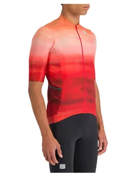 Maglia A Maniche Corte Flow Supergiara Red - Sportful - FashionsVida