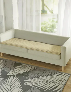 Sofa-Sitzauflage 3-Sitzer creme - Eldo - FashionsVida