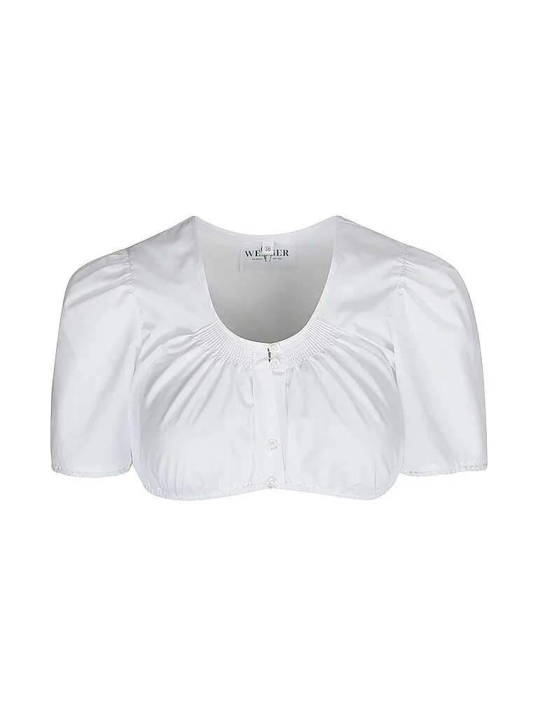 Dirndlbluse HANSI weiss 36 damen - Wenger - FashionsVida
