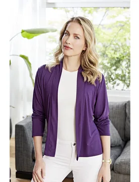 Pagen Cardigan violett - 3Pagen - FashionsVida
