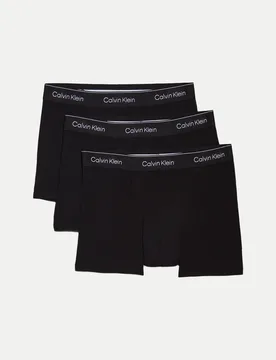 Relaxed-Fit Boxershorts 3er-Pack Schwarz M - Calvin Klein - FashionsVida