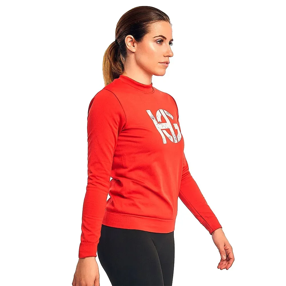 Lobby Sweatshirt Red S Women - Sport Hg - FashionsVida