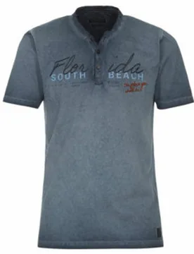 T-Shirt Knopfleisten T-Shirt Für Herren Eu Xl Male - Casa moda - FashionsVida