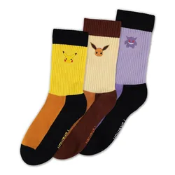 Chaussettes Pokémon Starter Pokémon Multicolor EU 39-42 unisex