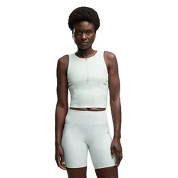 Maglietta Senza Maniche Lightstride Crop Créme De Mint M