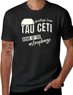 Project Hail Mary - Greetings from Tau Ceti T-Shirt korean fashion plus sizes mens t shirts - Aliexpress - FashionsVida