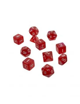 Eclipse 11 Dice Set - Apple Red - Ultra PRO - FashionsVida