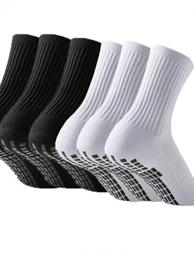 Pares de calcetines deportivos unisex dispersos para fútbol, adecuados para correr, fútbol, baloncesto, fitness y varios escenarios de entrenamiento - Shein - FashionsVida