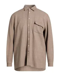 Hemd Herren Maulwurfsgrau M,S Herren