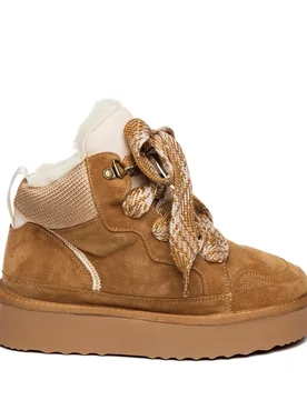 Womens Paci Lace Up Checkerboard Sneakers In Chestnut Suede - Brown - Size Uk 3 - Steve madden - FashionsVida