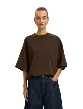 Maglietta A Maniche 3/ Col Oversized Delicioso XS - Selected - FashionsVida